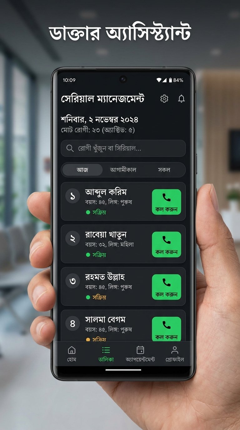 সহকারী মোবাইল সিরিয়াল প্যানেল